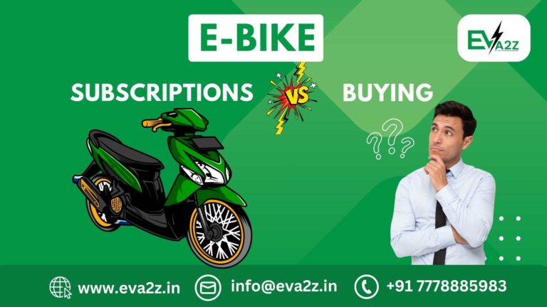 E-Bike Subscriptions vs. Buying