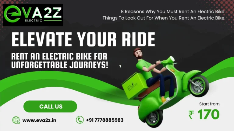 Rent an Electric Bike for Unforgettable Journeys